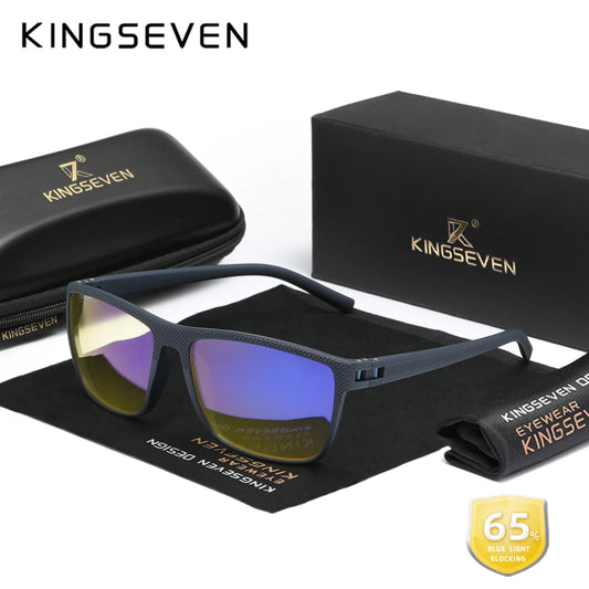 KINGSEVEN New 65% Anti-Blue Ray Glasses